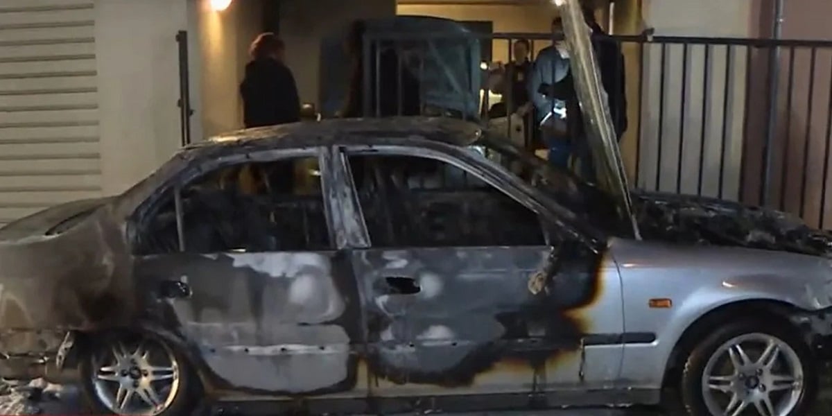 Εύοσμος Θεσσαλονίκης έκρηξη αυτοκίνητο