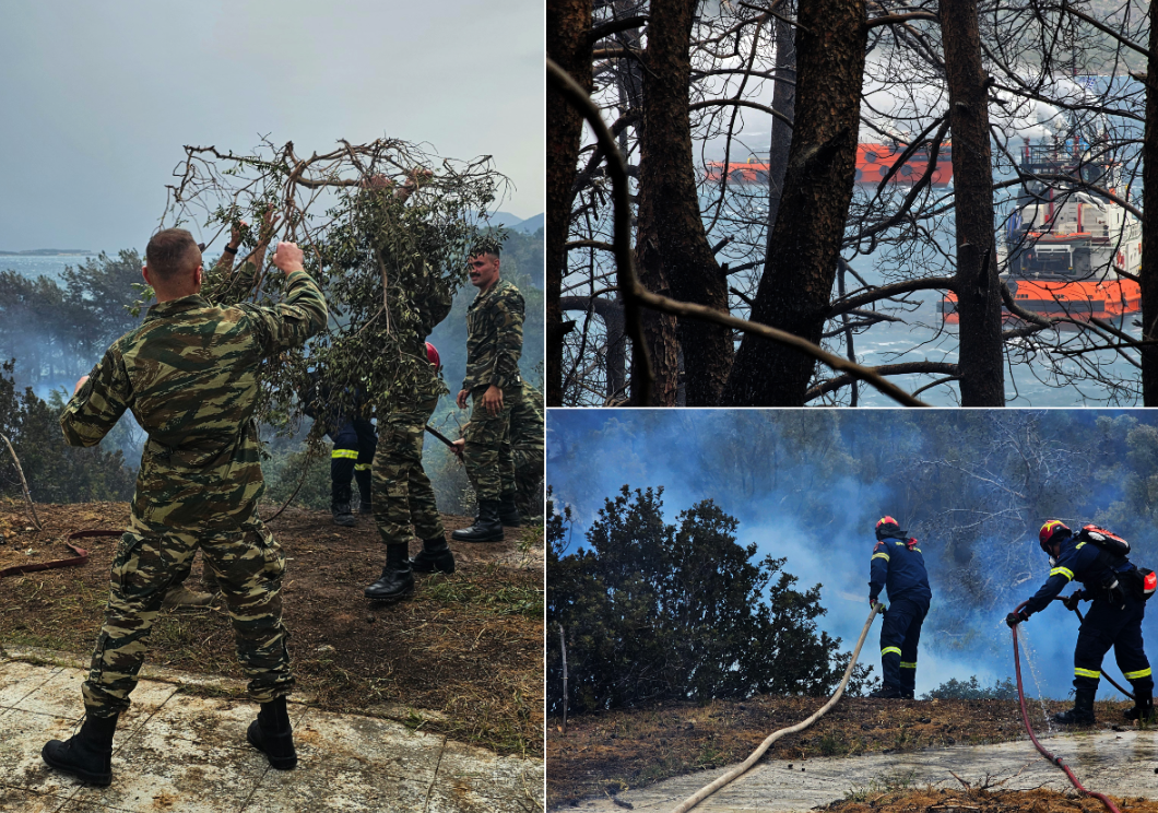 Κρήτη: Φωτιά κοντά στον Ναύσταθμο στη Σούδα – Εκκενώθηκε ο οικισμός – Μήνυμα του 112 – Ισχυροί άνεμοι δυσχεραίνουν την κατάσβεση