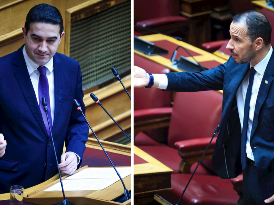 ξύλο στη Βουλή
