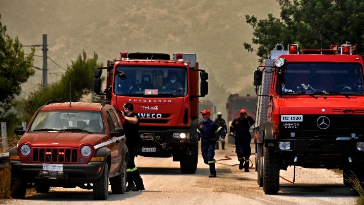 Θεσσαλονίκη: Οριοθετήθηκε η φωτιά στη Βόλβη
