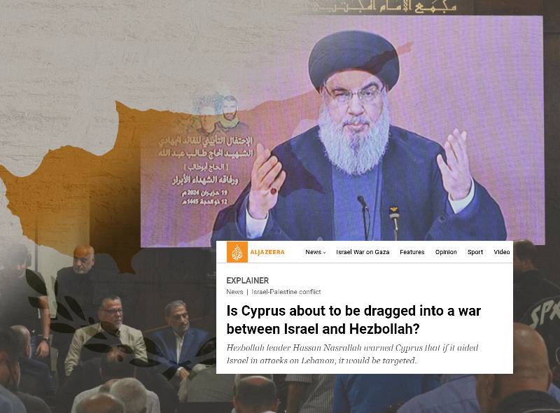 Ανάλυση Αl Jazeera: Με ποιο τρόπο μπορεί να «χτυπήσει» η Χεζμπολάχ στην Κύπρο μετά τις απειλές Νασράλα