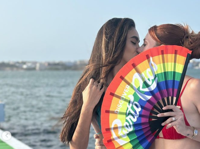 Μαριάνα Βαρελά – Φαμπιόλα Βαλεντίν: Αποχαιρέτησαν τον μήνα του Pride με ένα φιλί στο στόμα