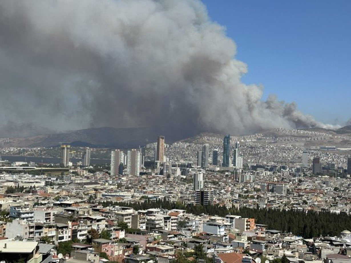 Φωτιά στη Σμύρνη: Πολιτική σύγκρουση για τα εναέρια μέσα που εστάλησαν στην Ελλάδα