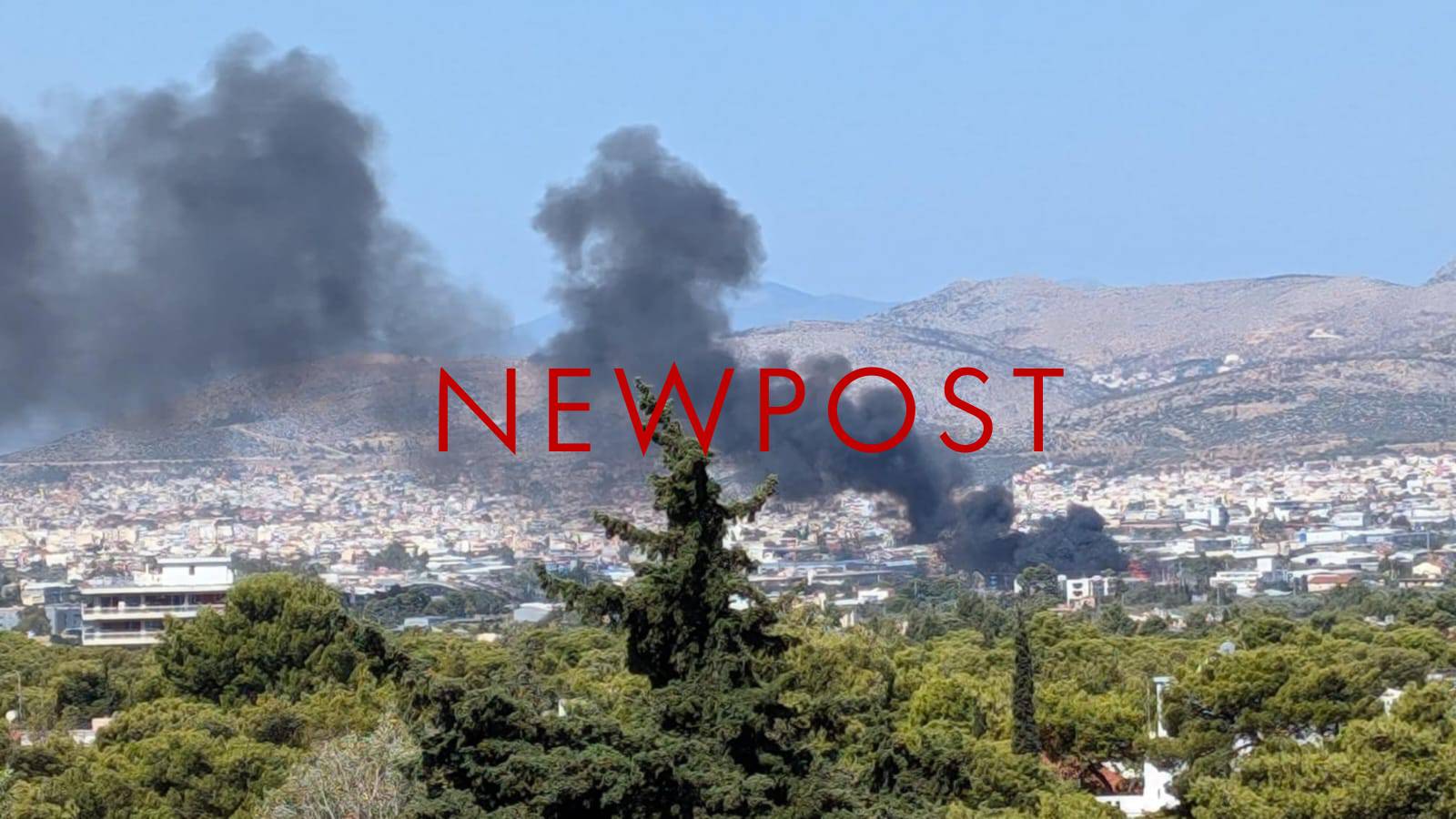 Φωτιά στην Τατοΐου