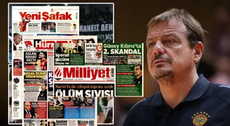 Τουρκικός τύπος: Συγχαίρει τον Αταμάν για την αντίδραση του για το αντικατοχικό πανό – «Μπράβο δάσκαλε Εργκίν»