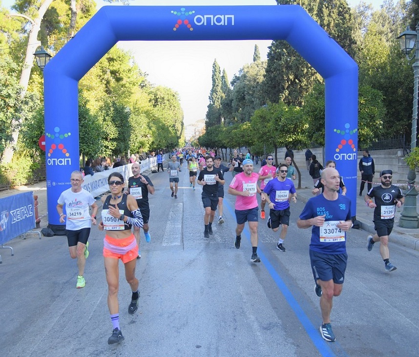 Ο 41ος Αυθεντικός Μαραθώνιος της Αθήνας μαγνήτισε τα βλέμματα του πλανήτη για ακόμα μια χρονιά – Δυναμική η παρουσία του ΟΠΑΠ ως Μεγάλου Χορηγού της διοργάνωσης για 14η χρονιά