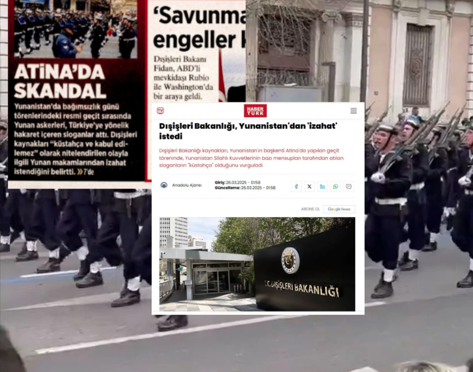 Αναβρασμός στην Άγκυρα για τα συνθήματα κατά της Τουρκίας από Έλληνες αξιωματικούς – Ζητά εξηγήσεις το τουρκικό υπουργείο Εξωτερικών – Τα ΜΜΕ μιλάνε για «σκάνδαλο»