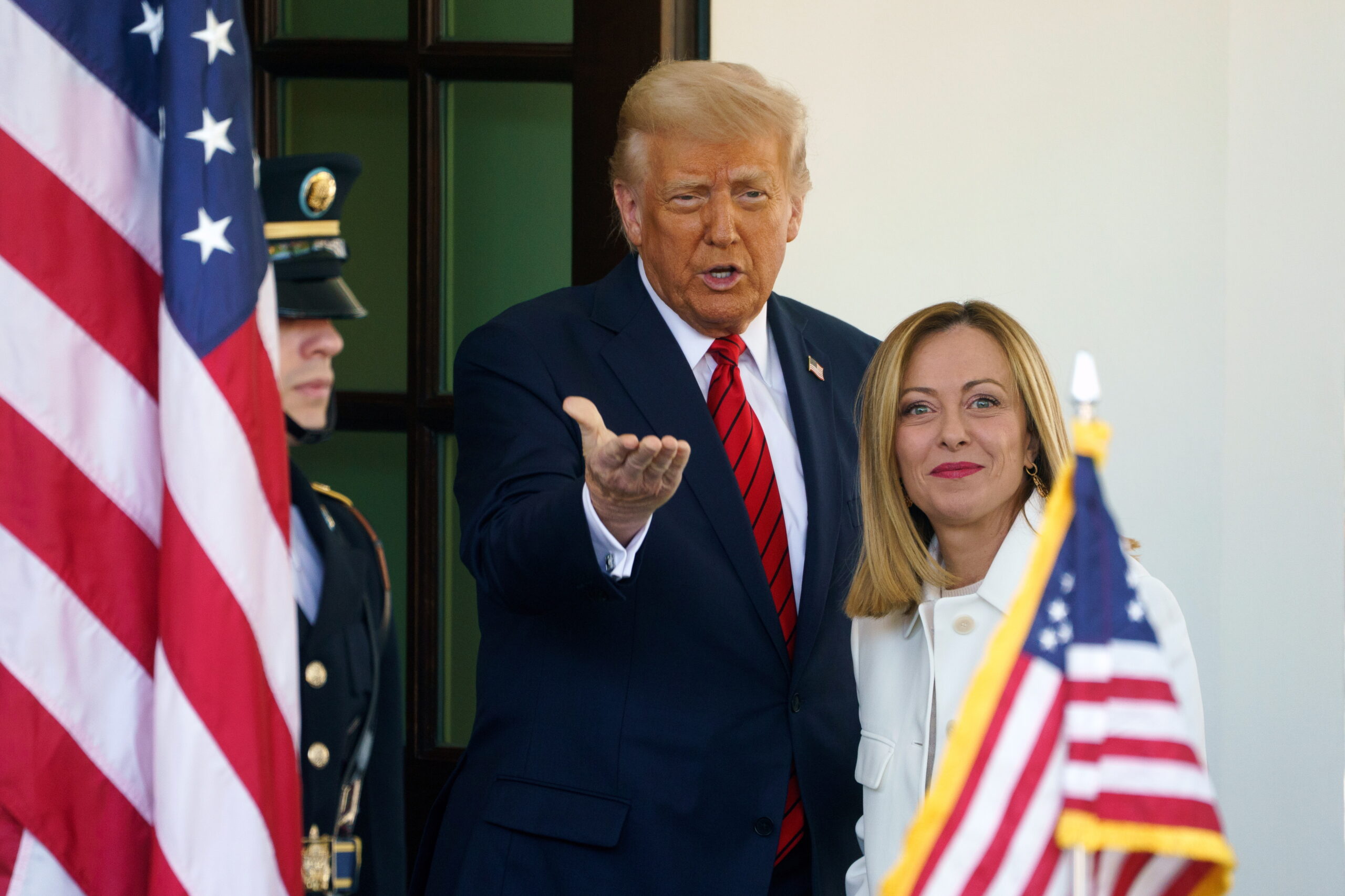 Τζόρτζια Μελόνι Ντόναλντ Τραμπ