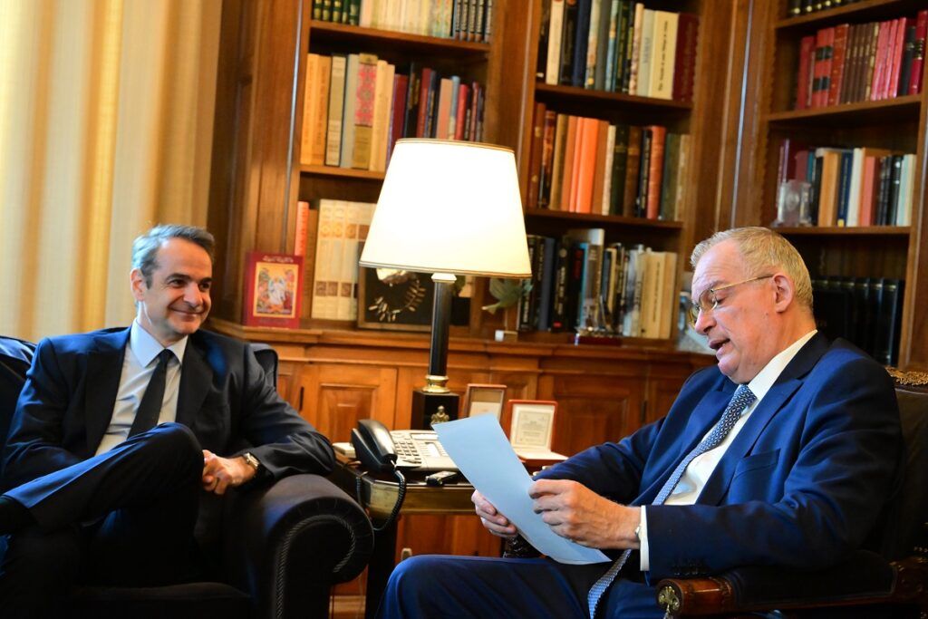 Συνάντηση Μητσοτάκη-Τασούλα