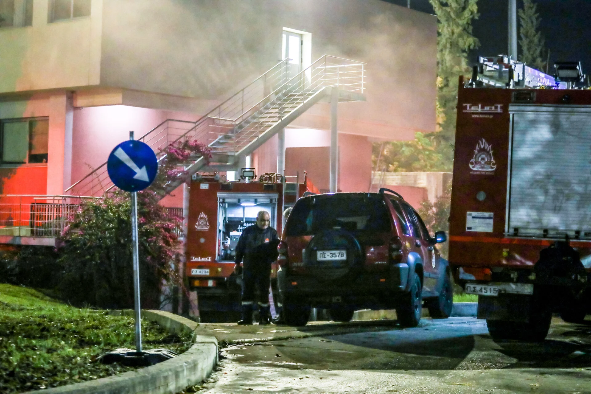 Πάτρα: Φωτιά στο Νοσοκομείο «Άγιος Ανδρέας»