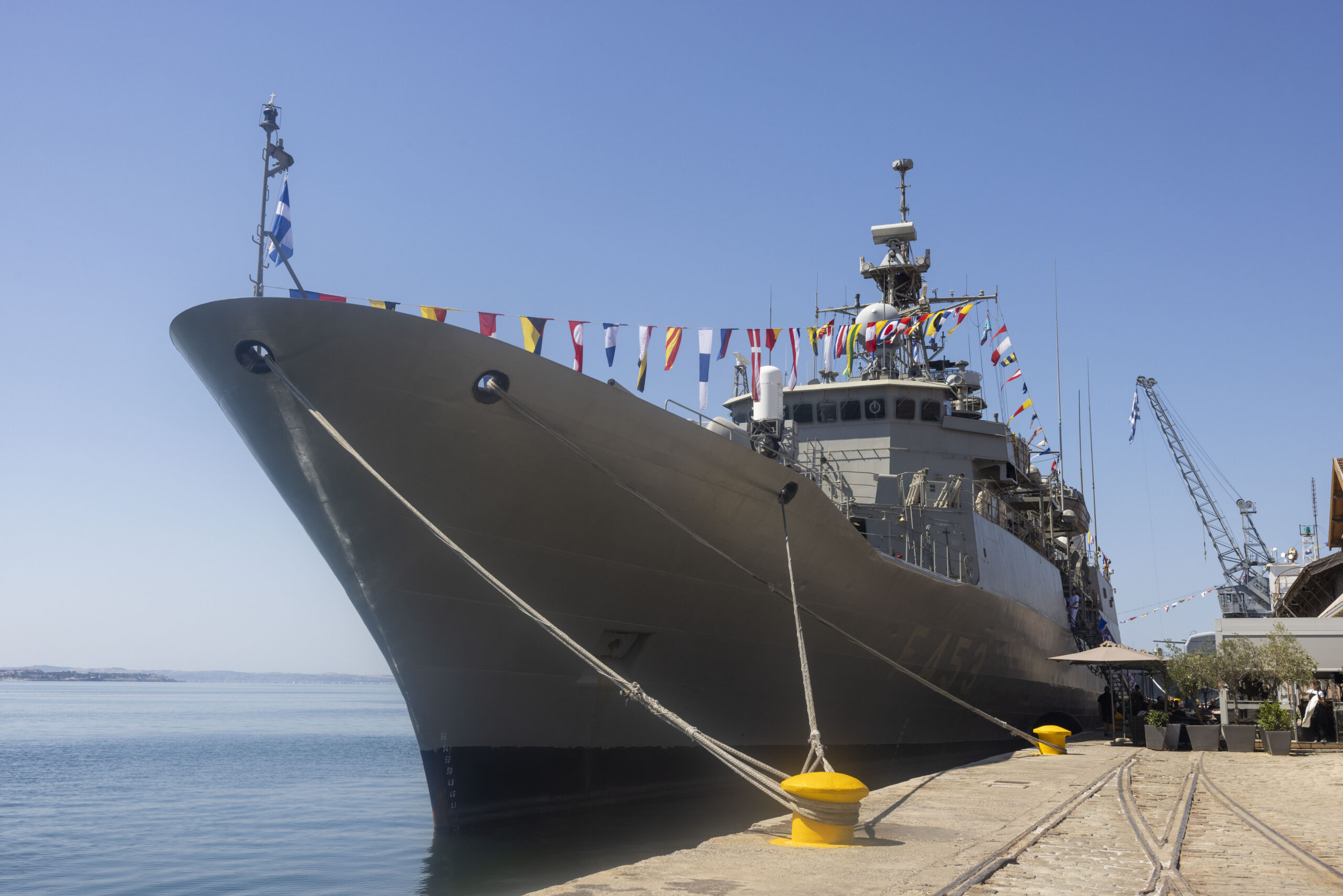 Ναυπηγεία Σαλαμίνας: Παρέδωσαν τέσσερα νέα προεξοπλισμένα τμήματα της γαλλικής φρεγάτας «Admiral Castex»