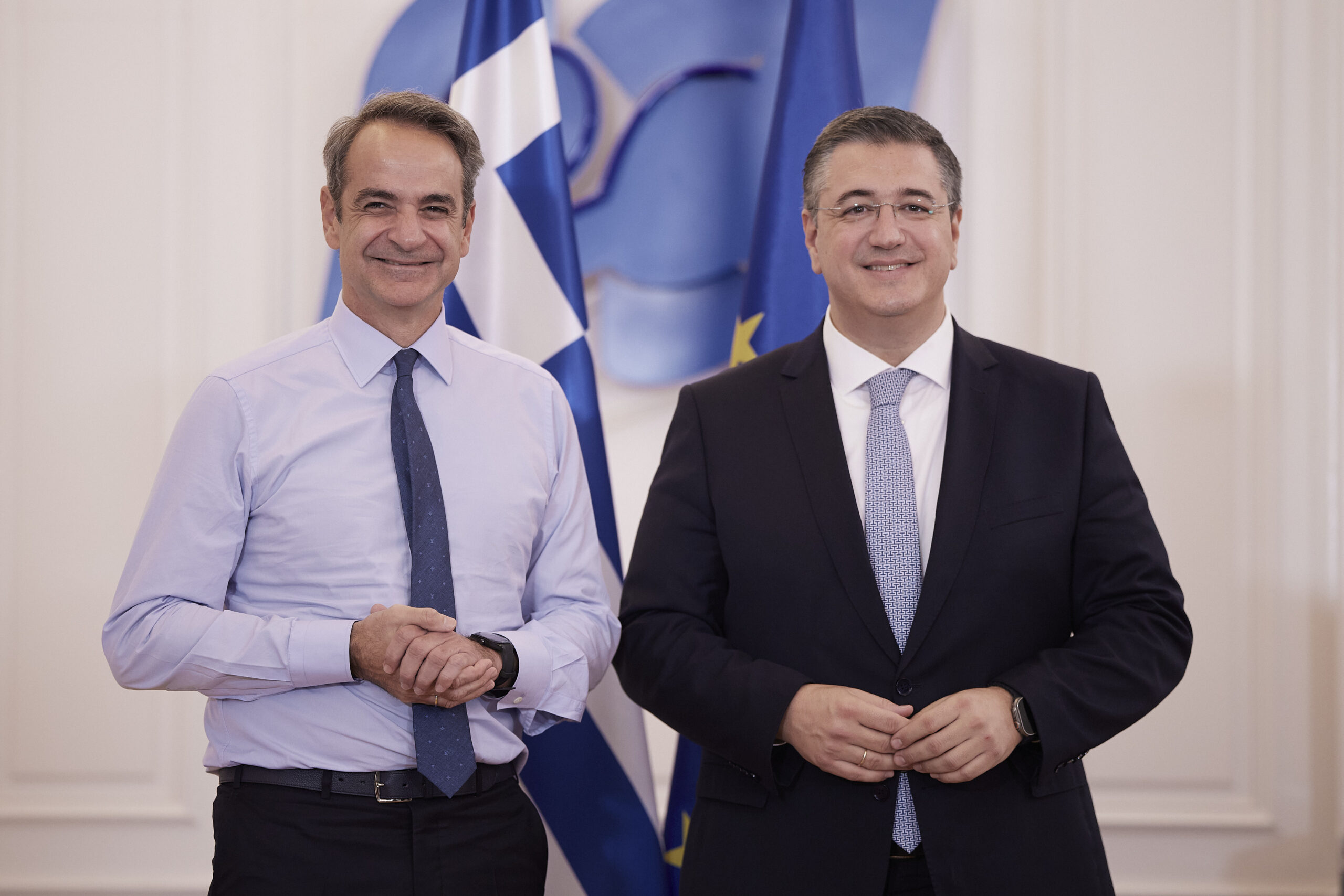 Συνάντηση Μητσοτάκη-Τζιτζικώστα