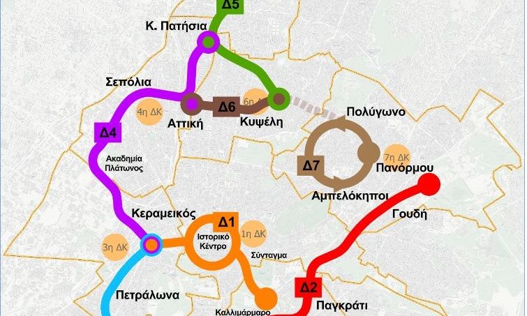 Δημοτική Συγκοινωνία για την Αθήνα: Πράσινο φως για ένα δίκτυο 7 γραμμών και 291 στάσεων