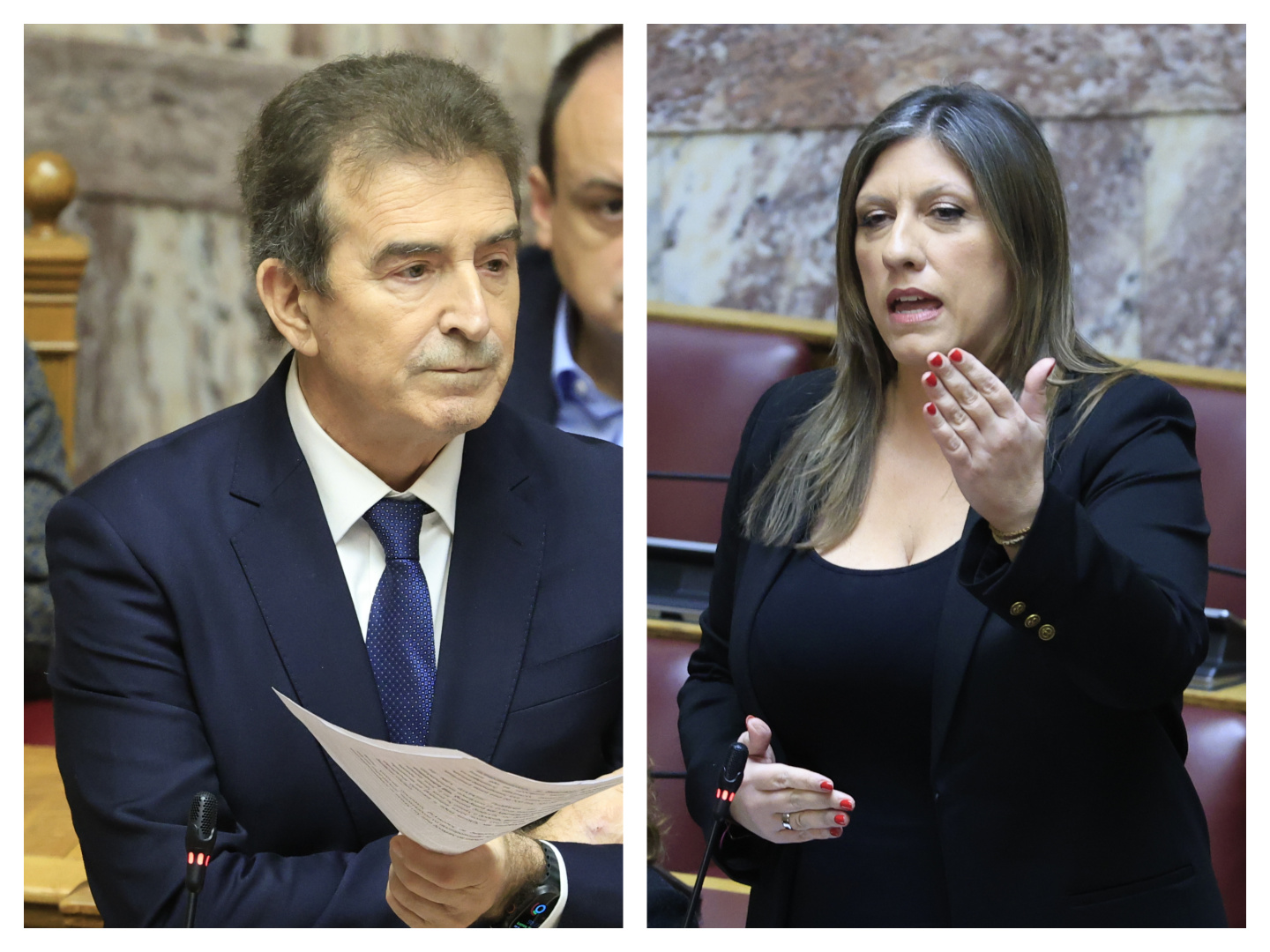 Σύγκρουση Χρυσοχοΐδη - Κωνσταντοπούλου