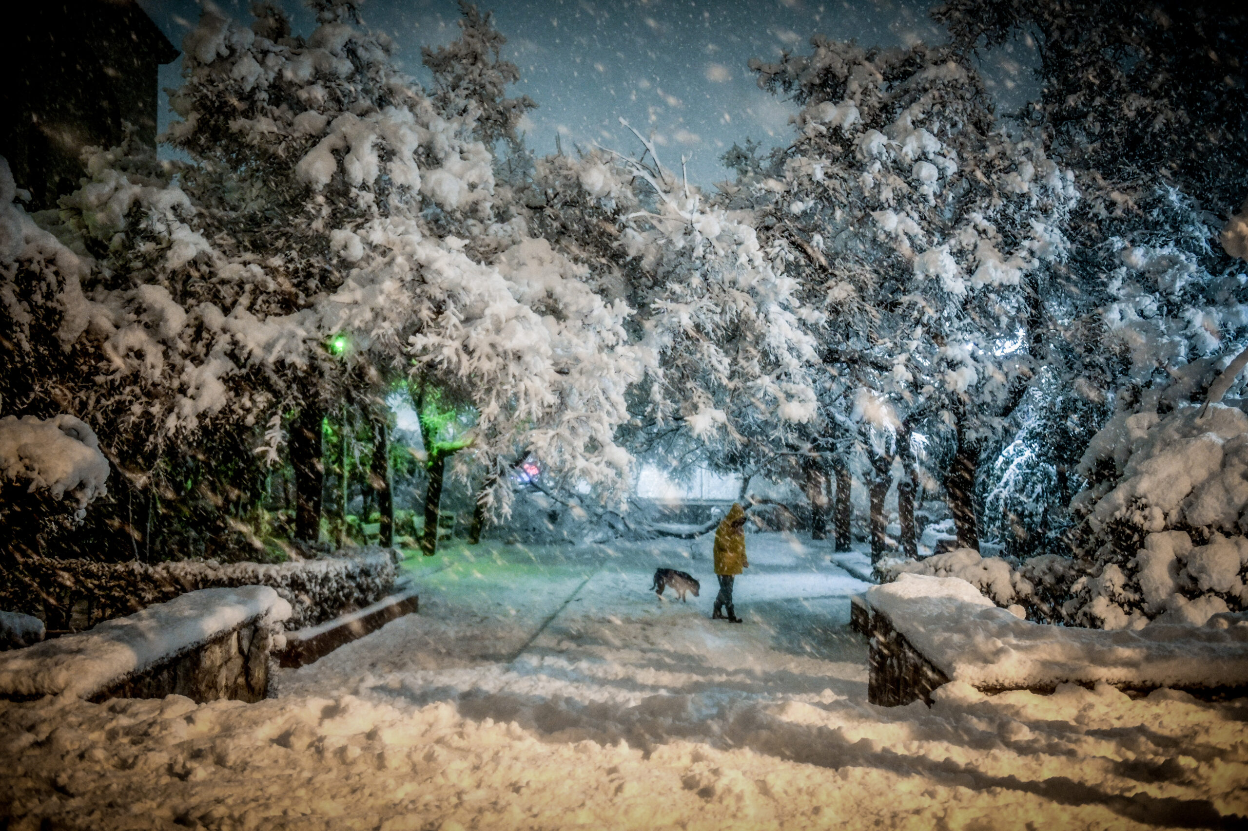 χιόνια
