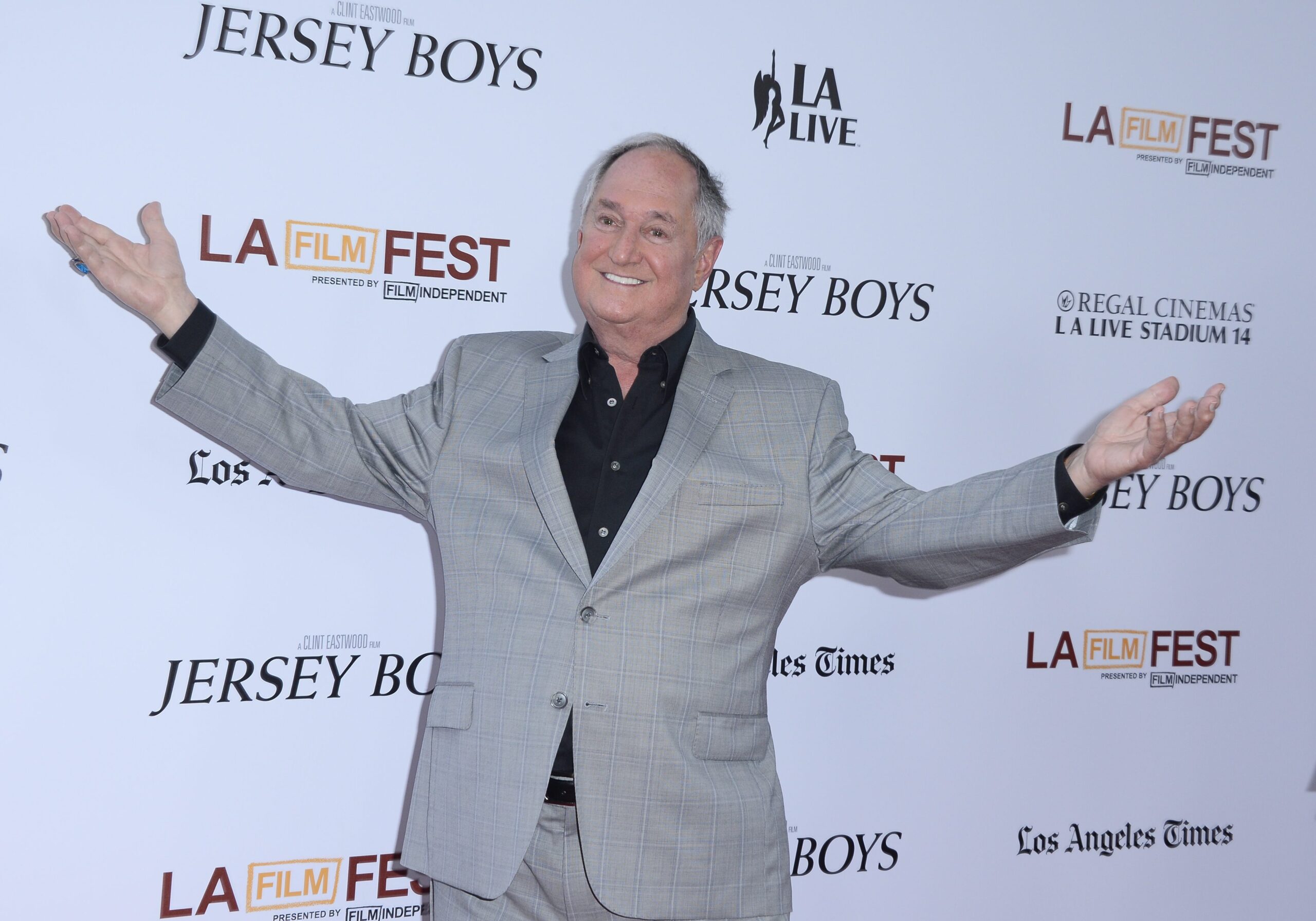 singer/songwriter Neil Sedaka arrives for the Los Angeles Film Festival premiere of 'Jersey Boys' in Los Angeles, California, USA, 19 June 2014.