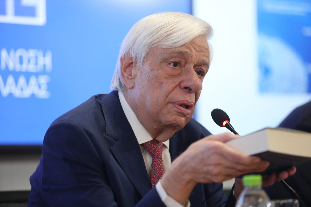 O πρώην πρόεδρος της Δημοκρατίας, Προκόπης Παυλόπουλος