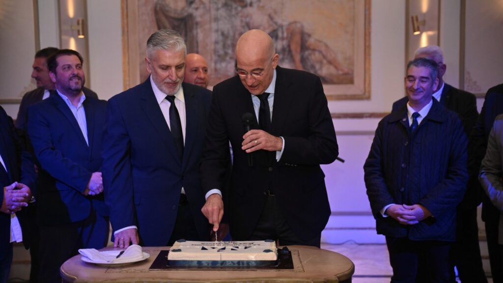 O Νίκος Δένδιας στην Αιτωλοακαρνανία