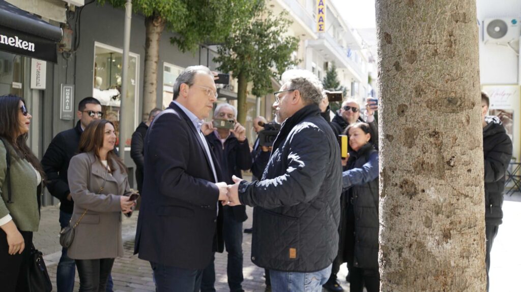 Ο Σωκράτης Φάμελλος στη Λαμία