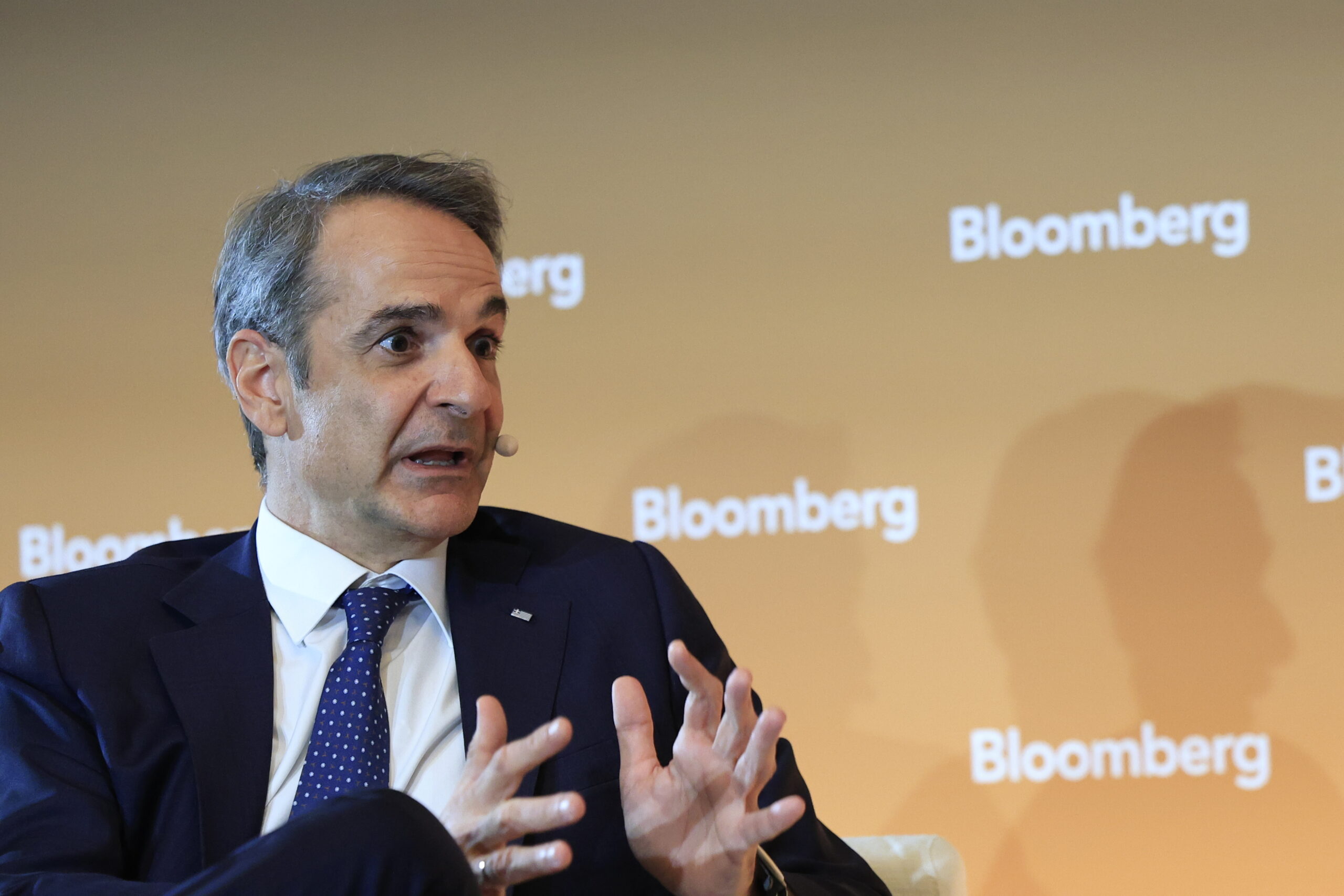 Συζήτηση του Πρωθυπουργού Κυριάκου Μητσοτάκη με την δημοσιογράφο Francine Lacqua, στο πλαίσιο του συνεδρίου "Greek Energy. The New Era" που διοργάνωσε το Bloomberg στην Αθήνα, Τρίτη 17 Μαρτίου 2026.