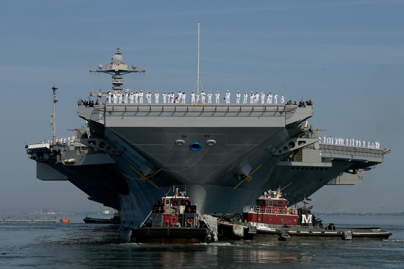 Το αεροπλανοφόρο USS Gerald R. Ford