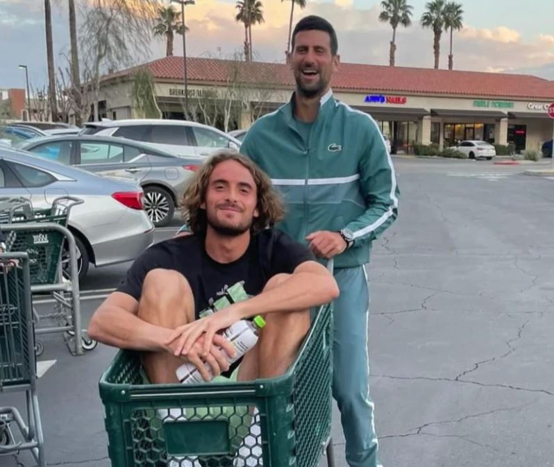 Ο Τσιτσιπάς και ο Τζόκοβιτς