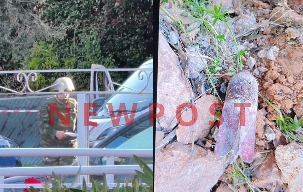 Πεύκη: Βίντεο από την εξουδετέρωση της οβίδας - Εντοπίστηκε από παιδιά σε οικοδομή