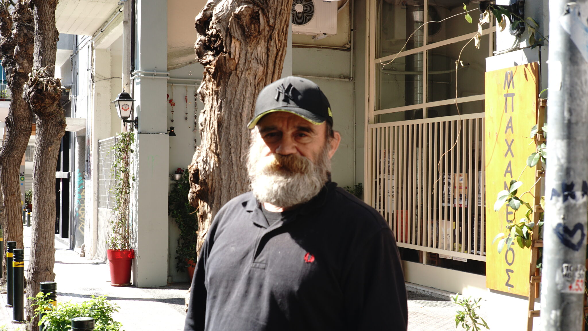 O Κώστας Πολυχρονόπουλος στον Κεραμεικό