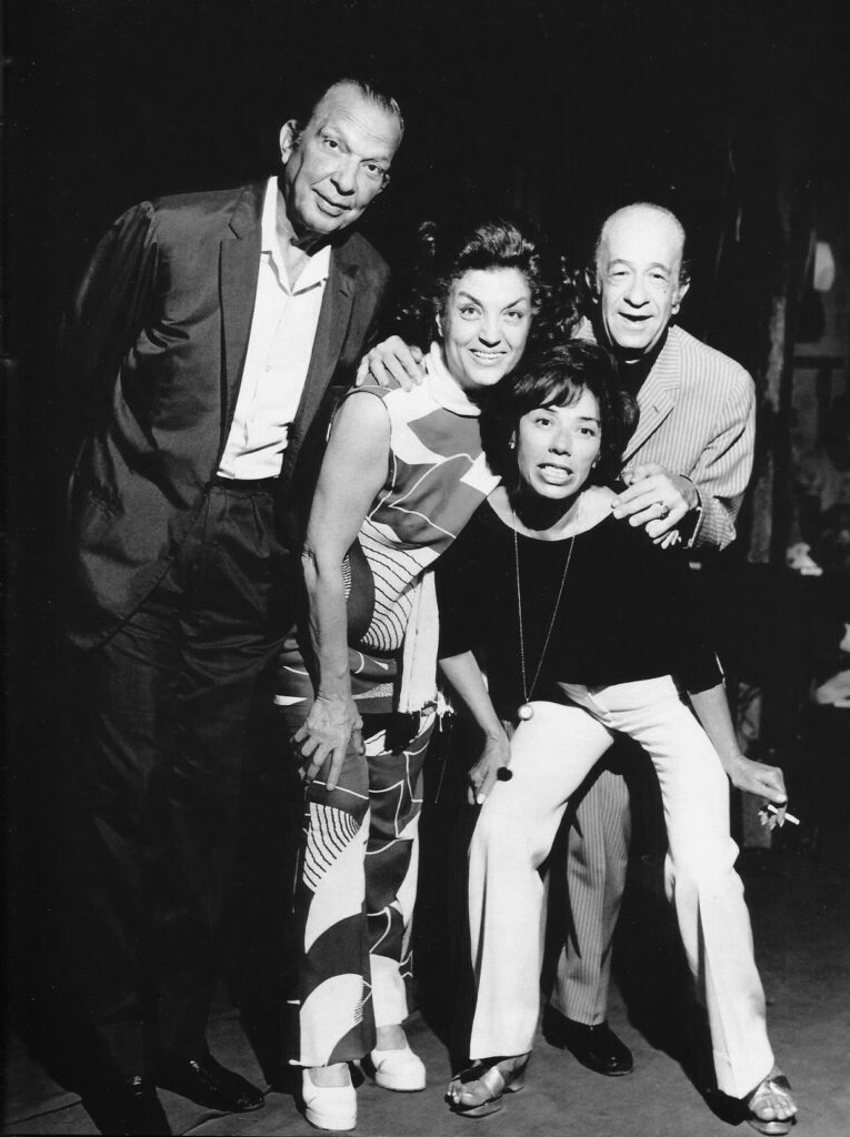 Αλέκος Λειβαδίτης, Άννα Καλουτά, Μίμης Φωτόπουλος και Ρένα Ντόρ