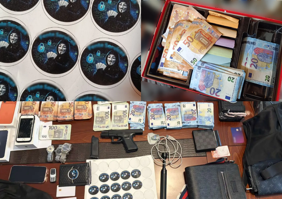 Κατερίνη - Πλαστά χαρτονομίσματα, κάρτες και όπλα