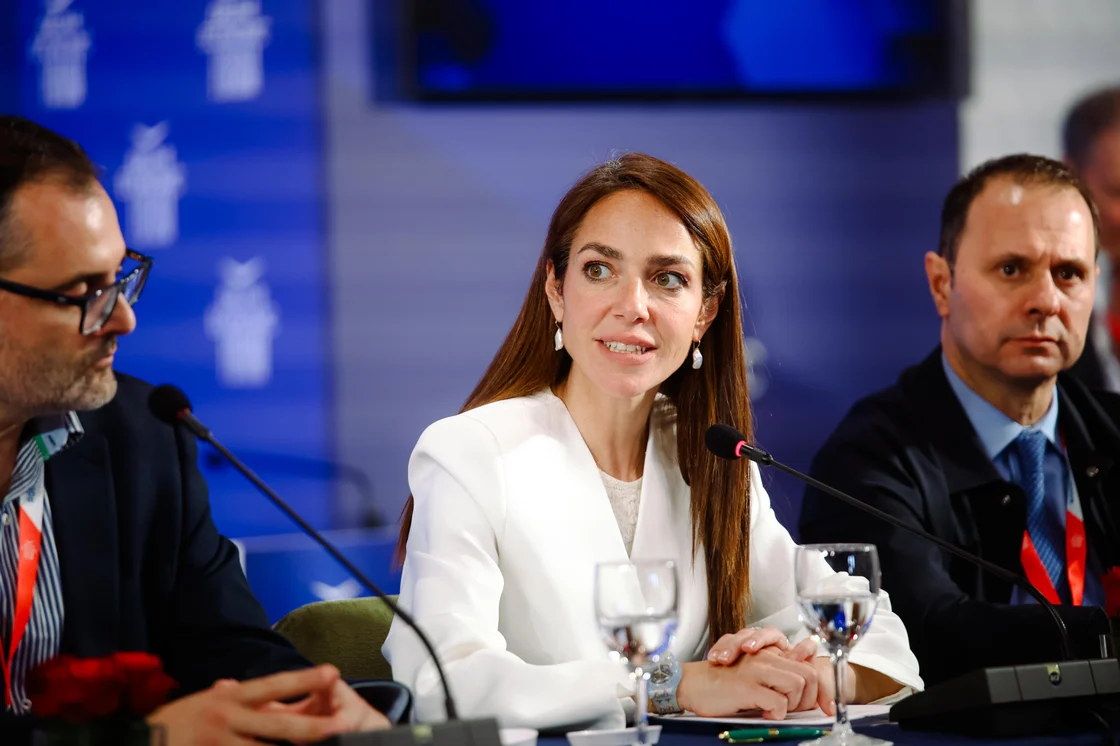 Η Δόμνα Μιχαηλίδου, Υπουργός Κοινωνικής Συνοχής και Οικογένειας