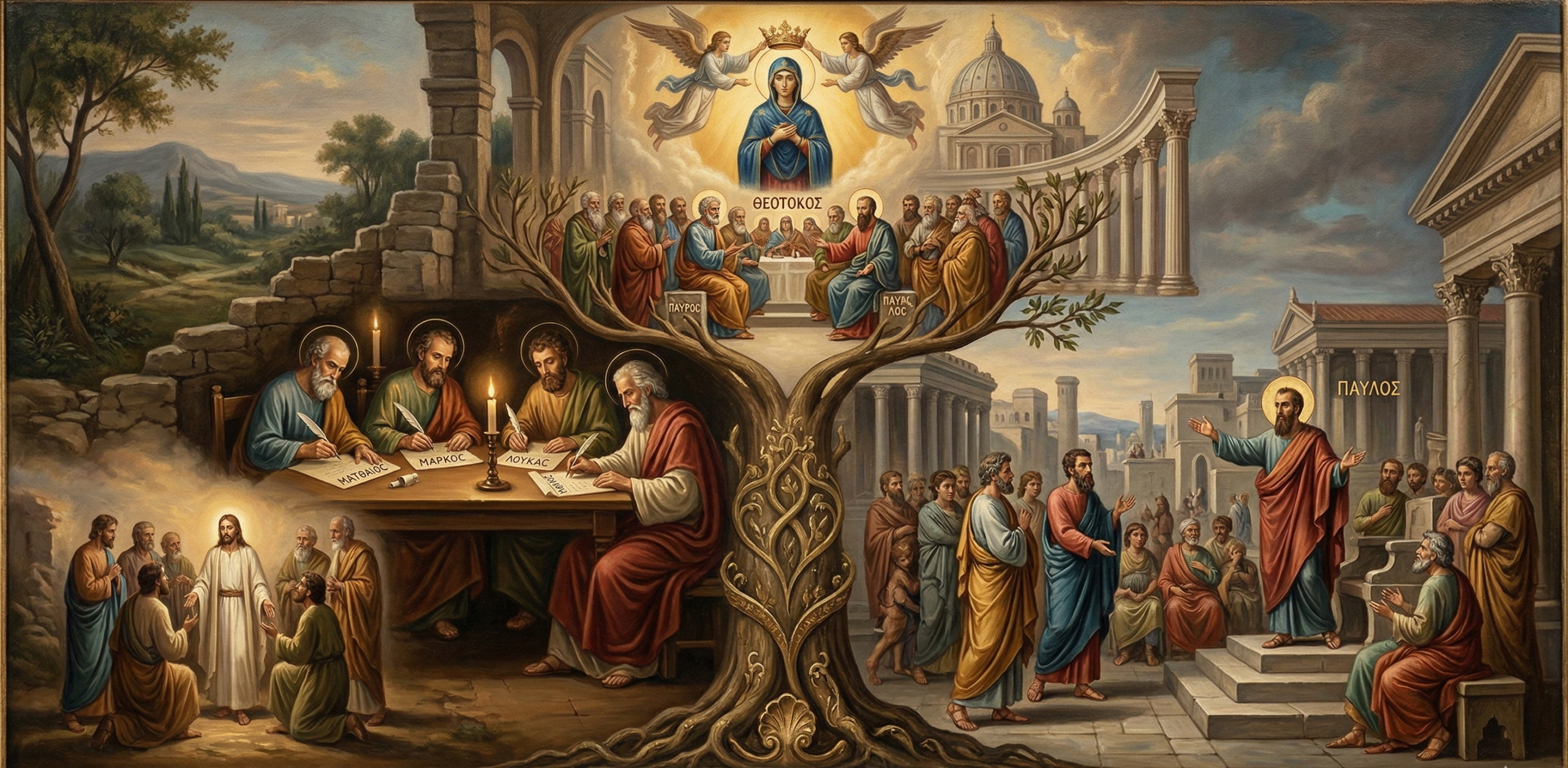 Το χρονικό των Ευαγγελιστών και η γέννηση του Χριστιανισμού