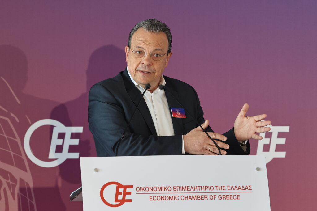Εργασίες του 7ου Διεθνούς Συνεδρίου του Οικονομικού Επιμελητηρίου Ελλάδος, με θέμα, "The world in disruption", στο Κέντρο Πολιτισμού Ίδρυμα Σταύρος Νιάρχος, Πέμπτη 7 Μαΐου 2026.