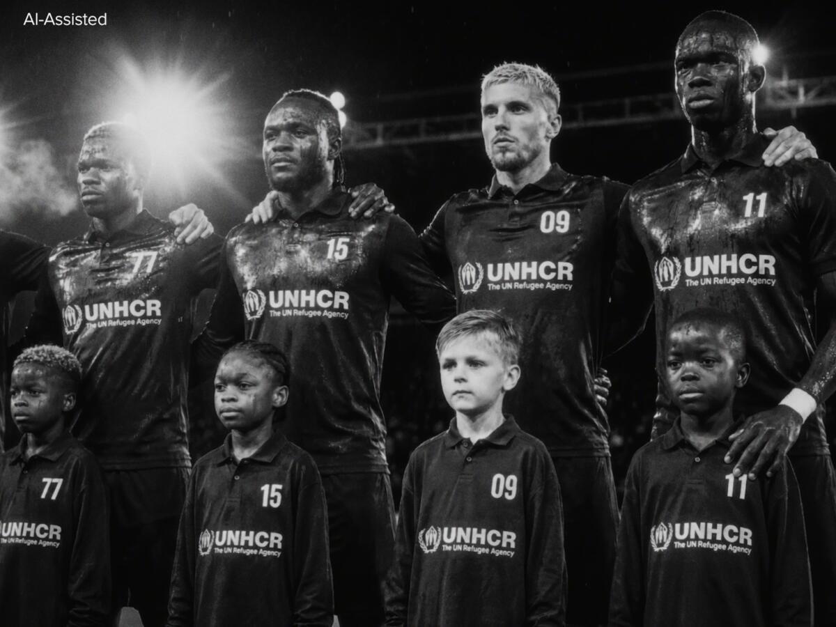 They once stood as children whose lives were shaped by displacement. Today, they stand together at the highest level of the game. UNHCR’s Gamechanging Team brings eleven players together ahead of the 2026 FIFA World Cup as a symbolic team embodying hope, courage, resilience and the power of what is possible when people uprooted and displaced by war and persecution are met with safety, opportunity and welcome. The team highlights the power of football to be more than a game; for young refugees it can be healing, hope, belonging. It has the power to change lives. UNHCR, the United Nations Refugee Agency, works to protect and assist those fleeing war and persecution. Since 1950, we have helped tens of millions of people find safety and rebuild their lives. Eleven players. Eleven stories. One message. Because football is more than a game. The film and images have been created by agency upperfast with the assistance of AI generative tools ;