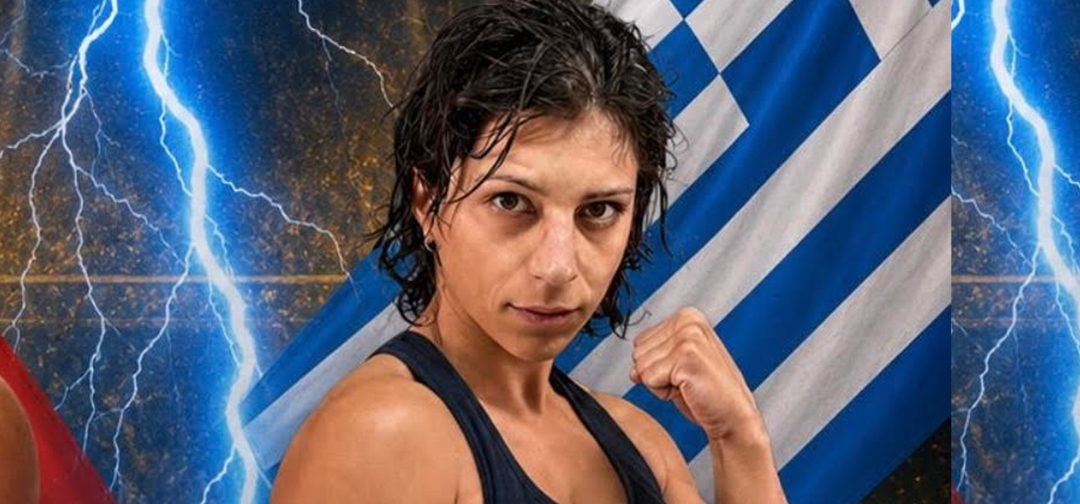 Η Όλγα Παπαδάτου στο International Professional Boxing Gala στα Χανιά