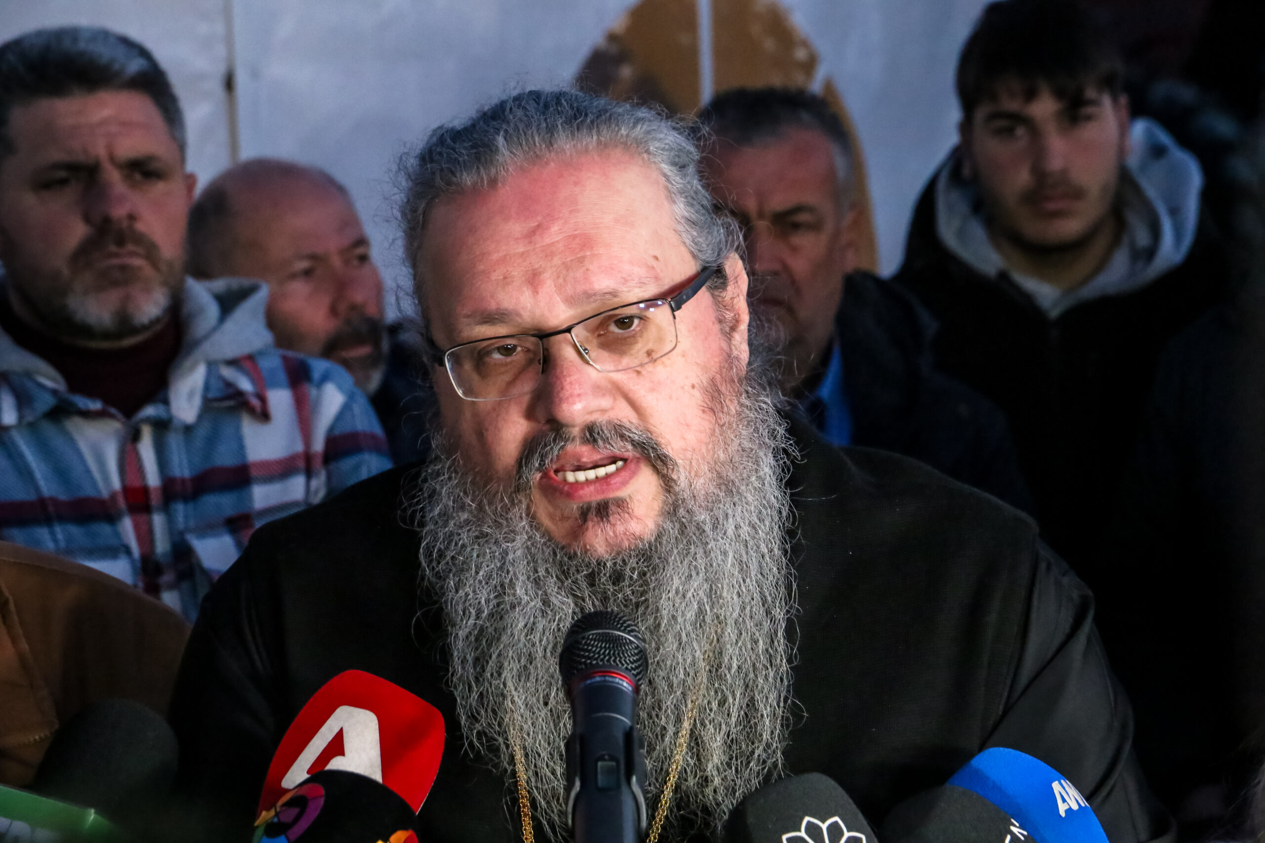 Ο Μητροπολίτης Λάρισας και Τυρνάβου Ιερώνυμος