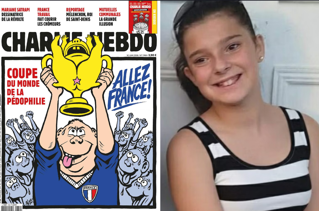 Charlie Hebdo: Νέο προκλητικό εξώφυλλο για τη δολοφονία της Λιανά – Γαλλία ολέ για το «μουντιάλ της παιδοφιλίας»
