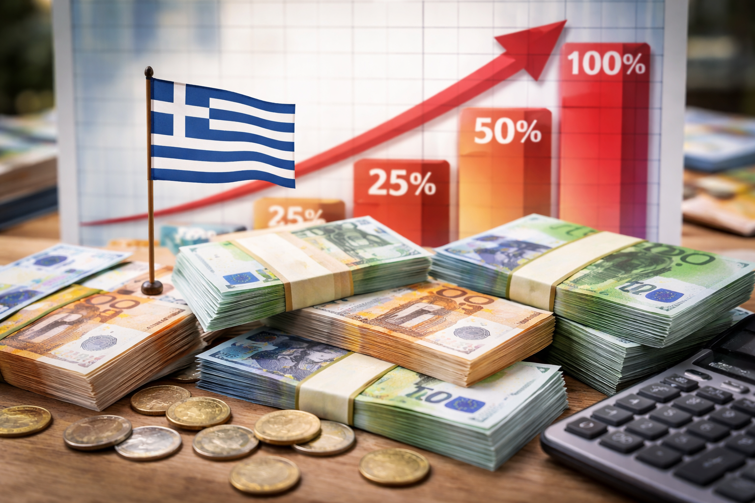 Δημόσιο χρέος: Η αλήθεια πίσω από τους αριθμούς – Γιατί μειώνεται ως ποσοστό αλλά παραμένει πάνω από 360 δισ. ευρώ