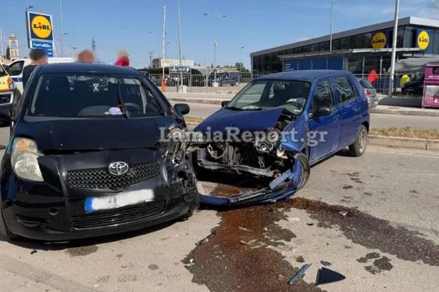 Λαμία: Μεθυσμένος οδηγός «πέταξε» στο αντίθετο ρεύμα και προκάλεσε σύγκρουση (Βίντεο)