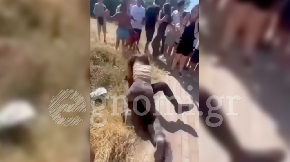 Σοκαριστικές εικόνες από καβγά μαθητριών στην Εύβοια (Βίντεο)
