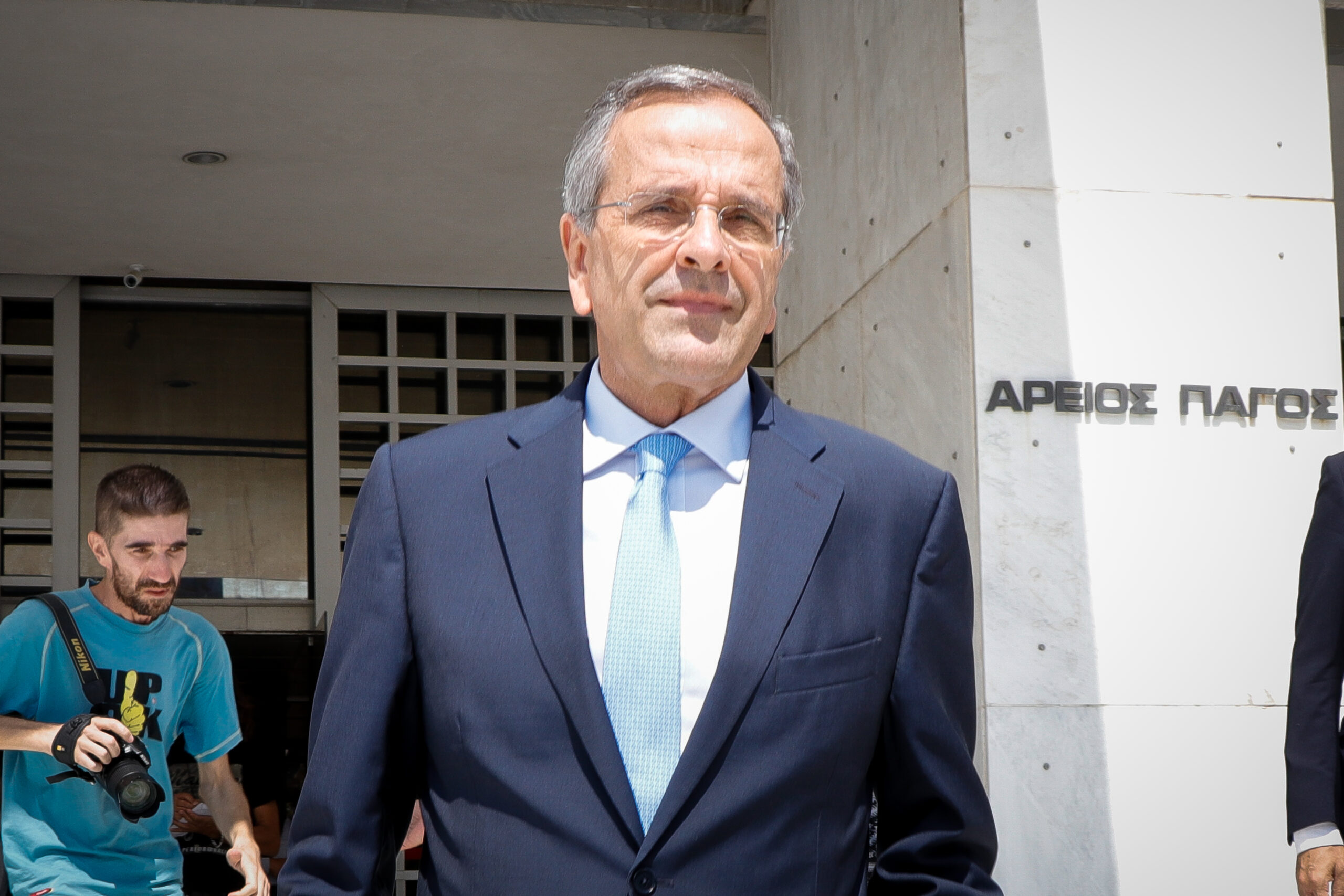 Στον Άρειο Πάγο ο Αντώνης Σαμαράς για το Predator: «Ζητώ απαντήσεις για την παγίδευσή μου»