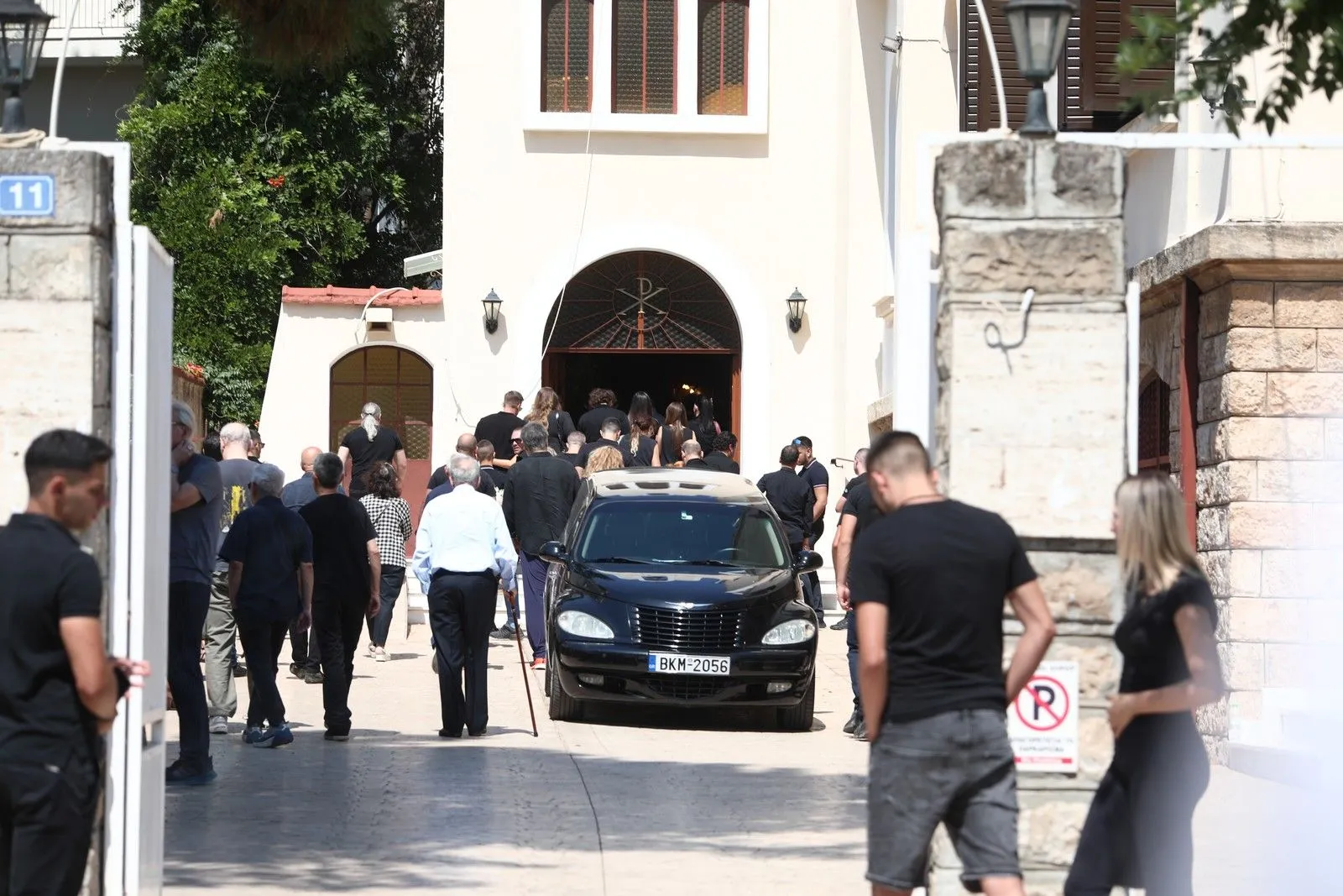 Τελευταίο αντίο στον Λορέντζο Καριέρε – Συγκίνηση στην κηδεία του στο Παλαιό Ψυχικό