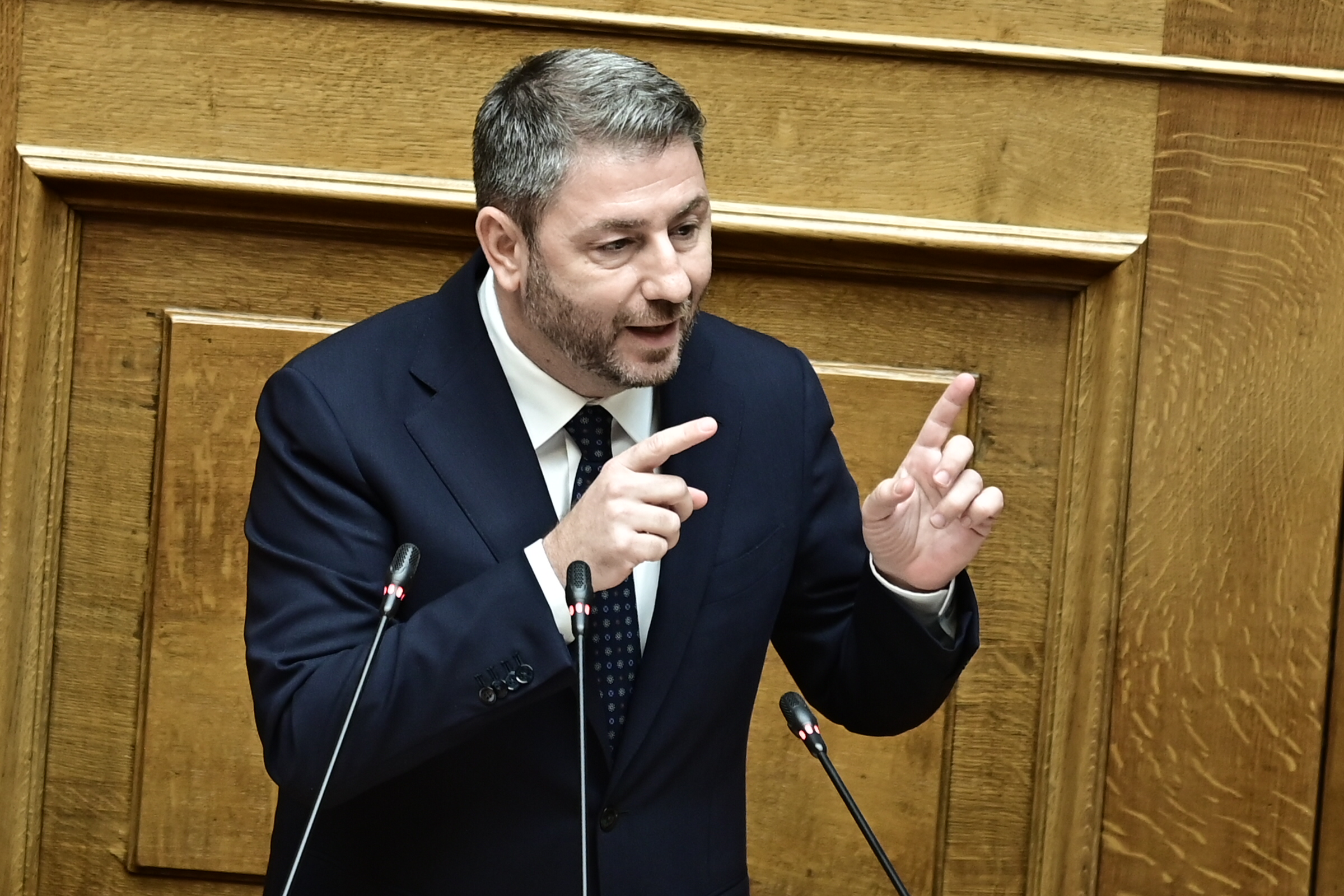 Ανδρουλάκης: «Η συναίνεση προϋποθέτει αξιοπιστία» – Κατά μέτωπο επίθεση στον Κυριάκο Μητσοτάκη