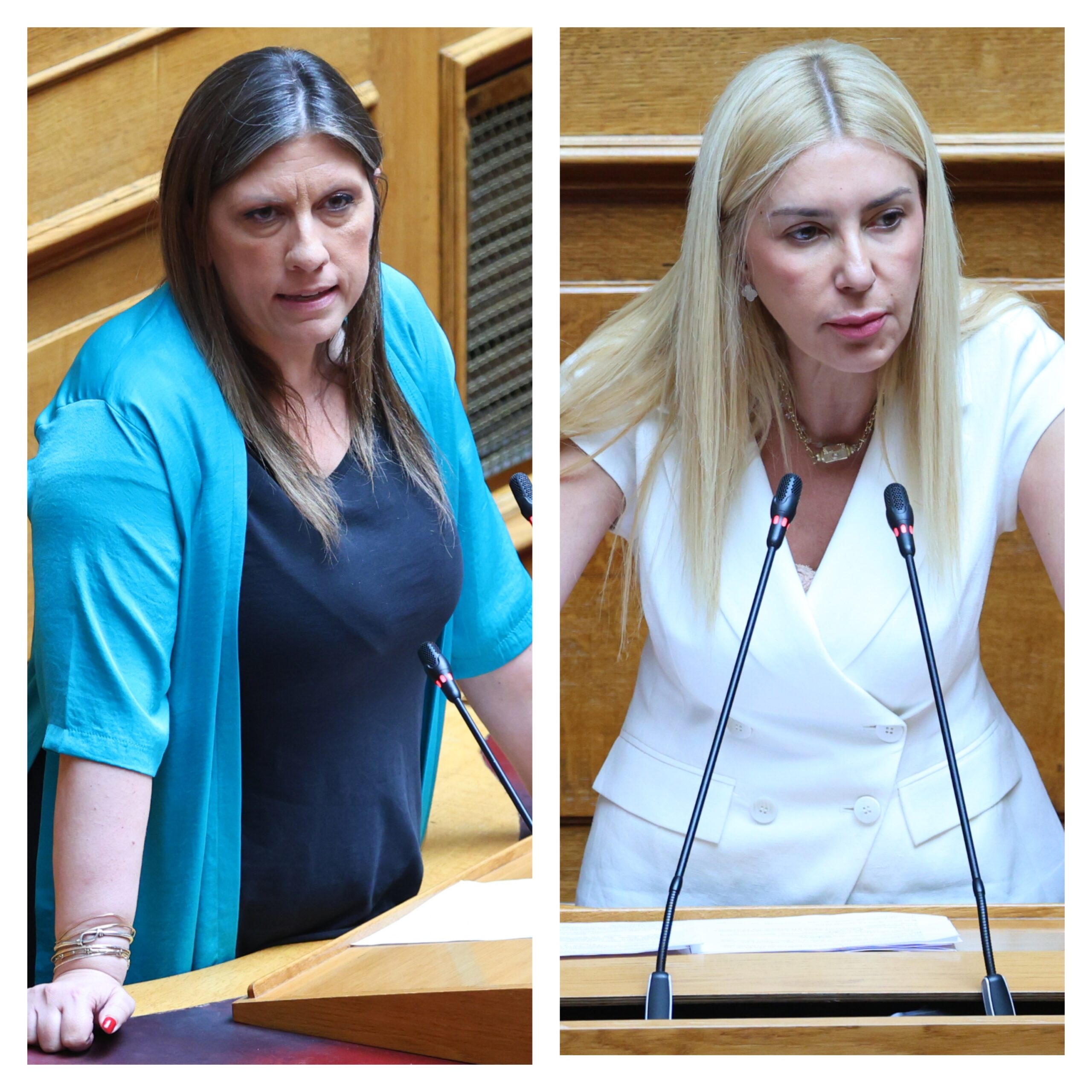 Σφοδρή αντιπαράθεση Αραμπατζή – Κωνσταντοπούλου στη Βουλή : «Σε εμένα δε θα υψώνετε τον τόνο της φωνής σας» – «Γιατί; Τι είστε εσείς;»