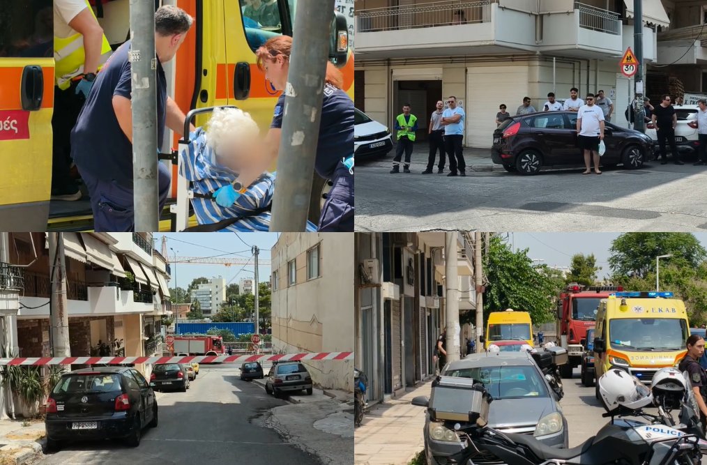 Ρίψεις νερού στο πρατήριο με τη διαρροή αερίου: Βίντεο από τις εκκενώσεις στον Πειραιά – Ανοίγουν σταδιακά οι δρόμοι