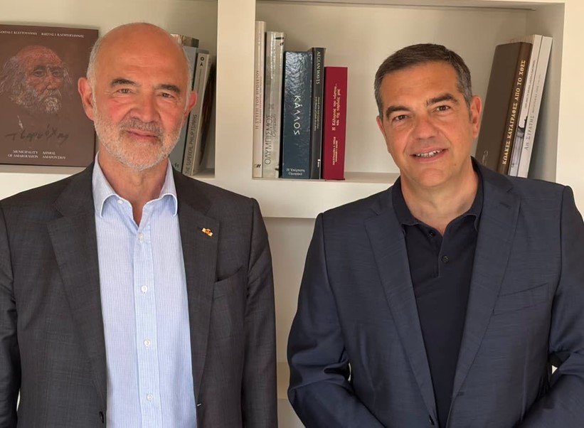 Αλέξης Τσίπρας: Προειδοποίηση για την άνοδο της Ακροδεξιάς μετά τη συνάντηση με τον Πιερ Μοσκοβισί