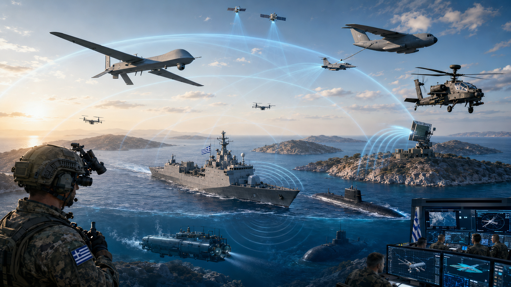Η νέα αμυντική ισχύς της Ελλάδας: Από τα Rafale στον ατσάλινο θόλο, τους δορυφόρους έως τα υποβρύχια οχήματα