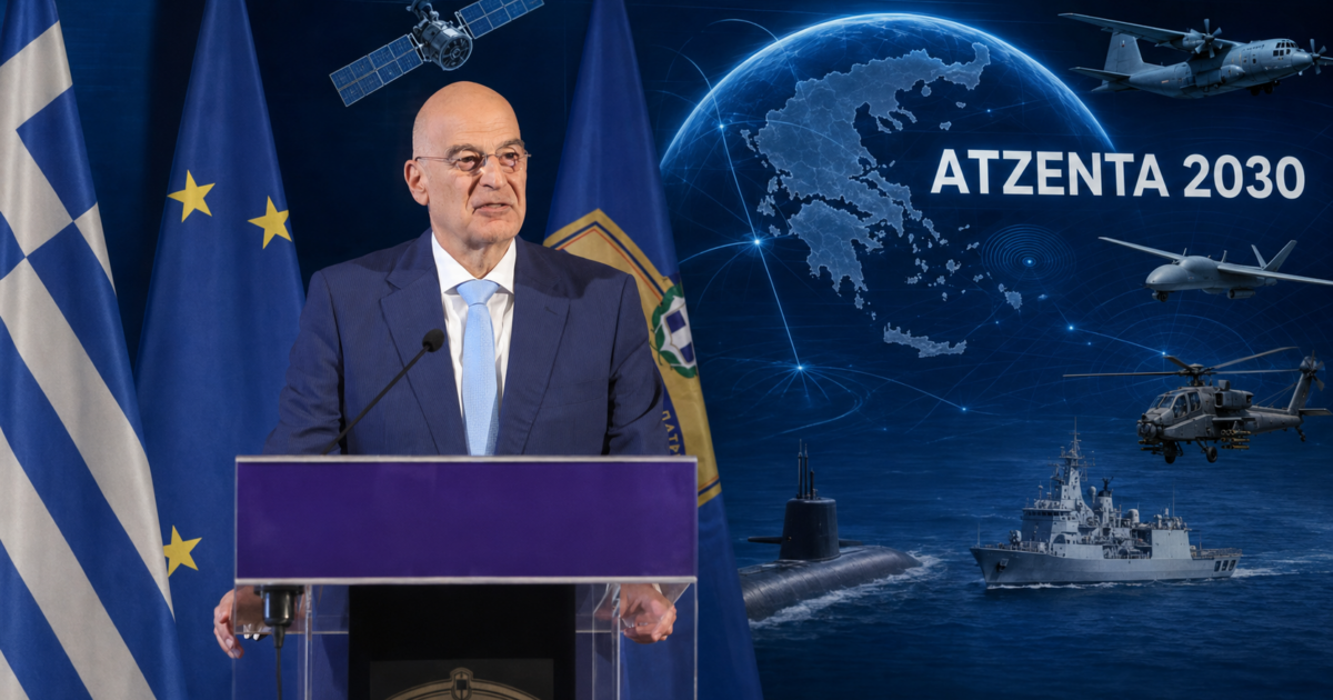 «Ατζέντα 2030» – Δένδιας: Σε 35 μήνες ο αντιαεροπορικός θόλος της Ελλάδας – Πύραυλοι, δορυφόροι, drones – Τα νέα εξοπλιστικά προγράμματα