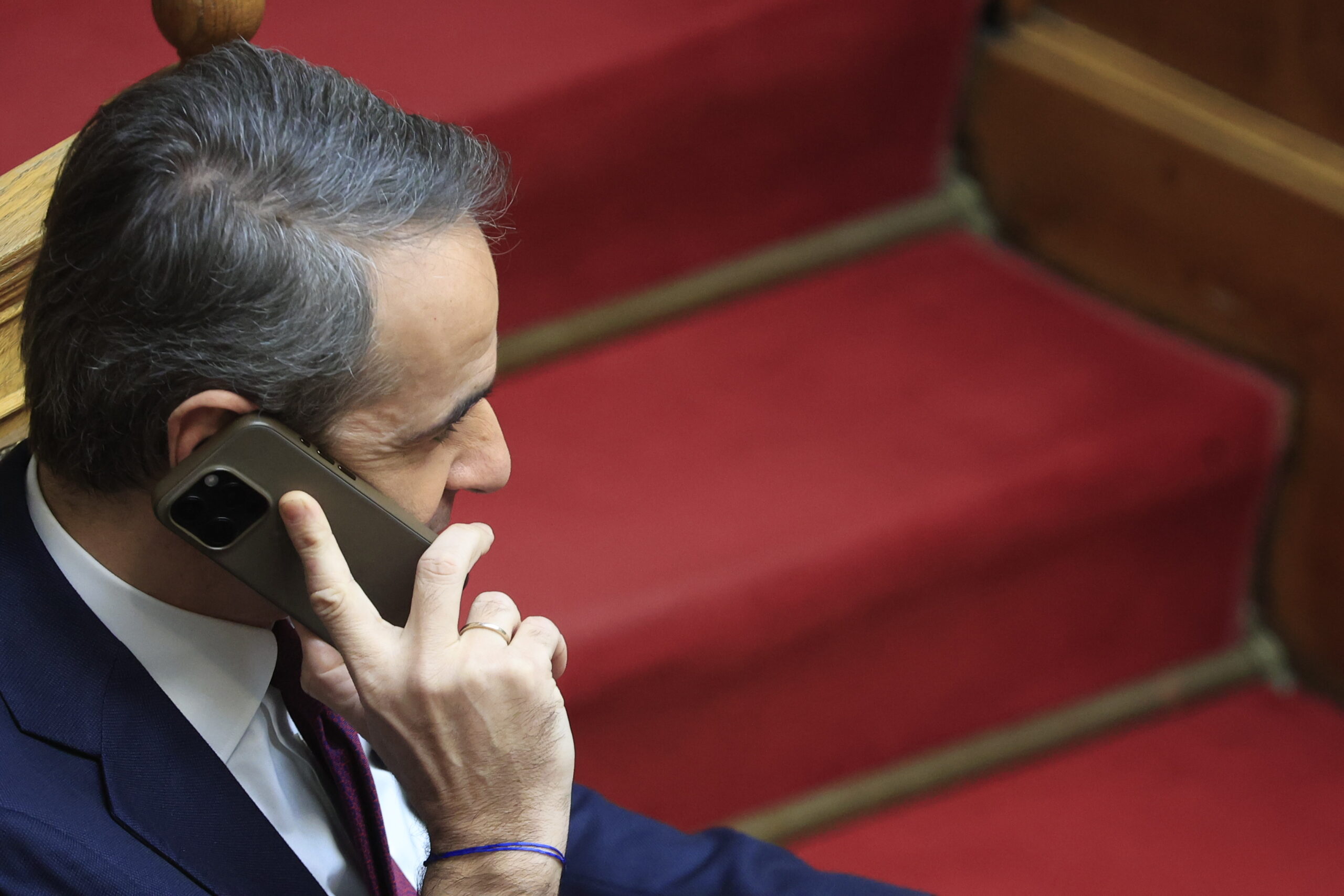 Τηλεφωνική επικοινωνία Μητσοτάκη με τον πρόεδρο του Λιβάνου