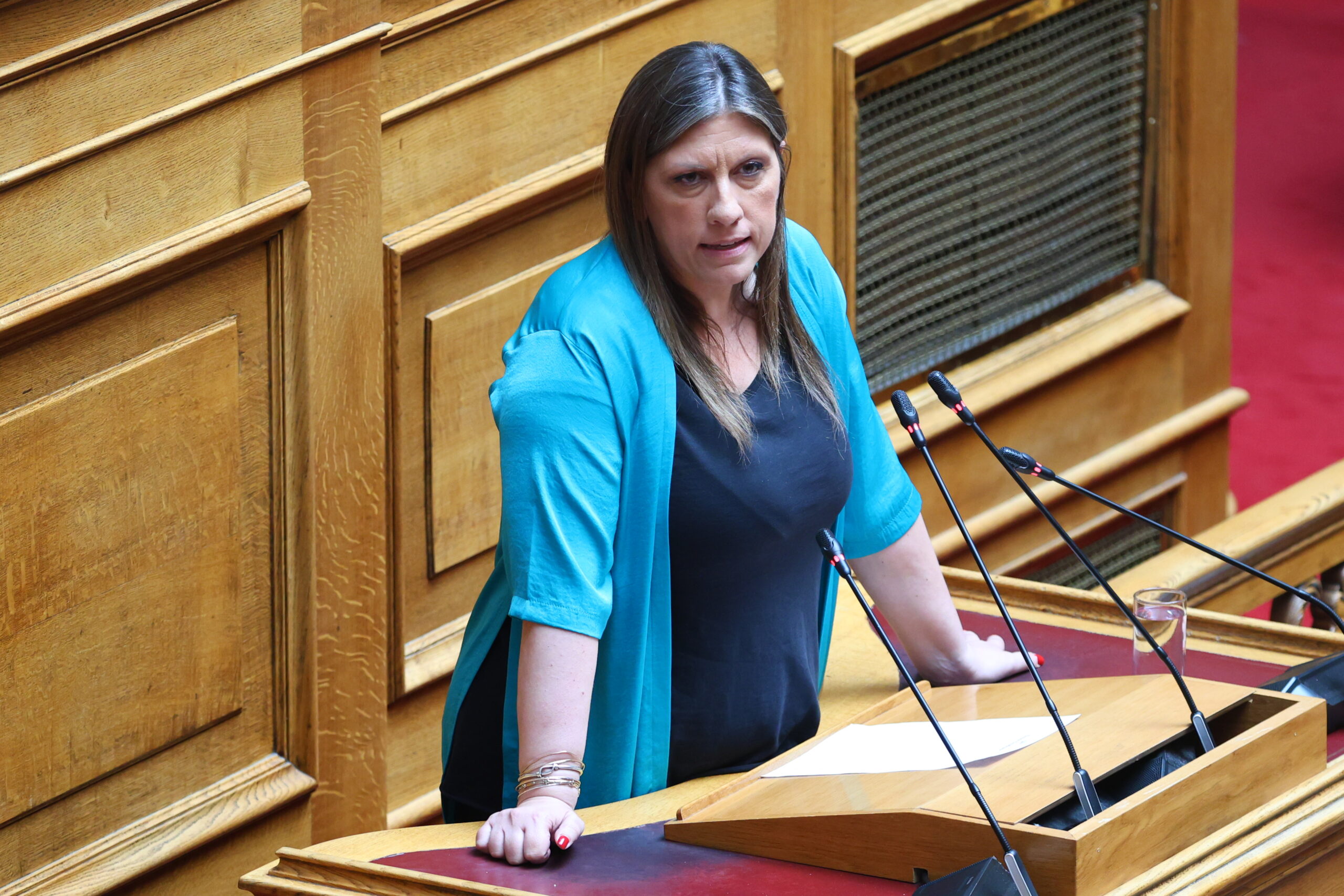 Καβγάς Κωνσταντοπούλου με Κυριαζίδη και Αραμπατζή: «Έγινα Ιφιγένεια» «Δεν είναι μαγαζί σας η Βουλή»